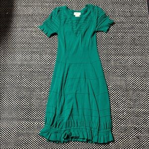 Maeve Teal Knit Dress